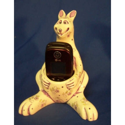 Plaster Molds - Kangaroo Cell Phone Holder